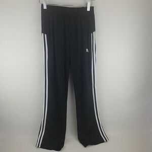 Youth Adidas Athletic Excersie Warm Up Pants Black and White Size Youth Large 14